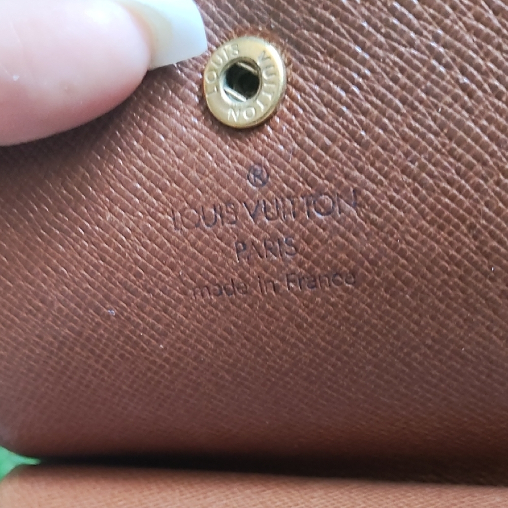 Louis Vuitton Brown Monogram Coin / Jewelry Pouch Porte - Monnaei Gousset - Picture 4 of 13